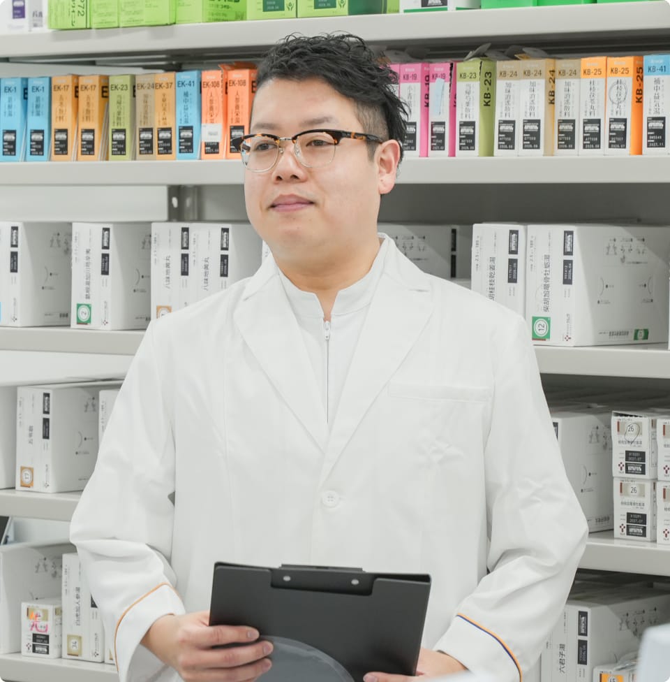 風通しの良さと多様な経験が、薬局長への不安を解消